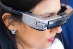 Smart glasses for the visually impaired