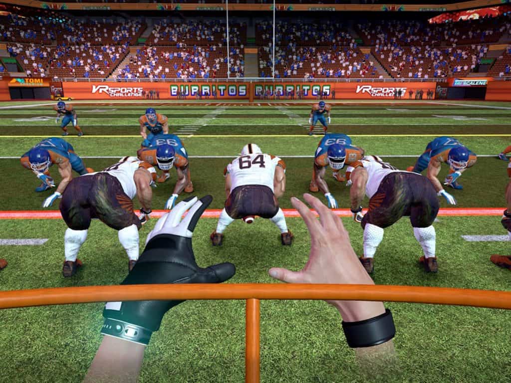 What are the uses of VR in American Football - Playing