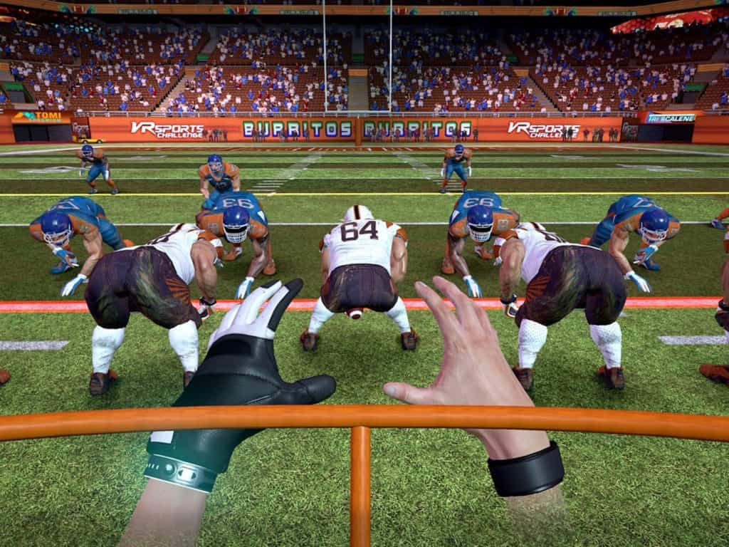 What are the uses of VR in American Football - Playing